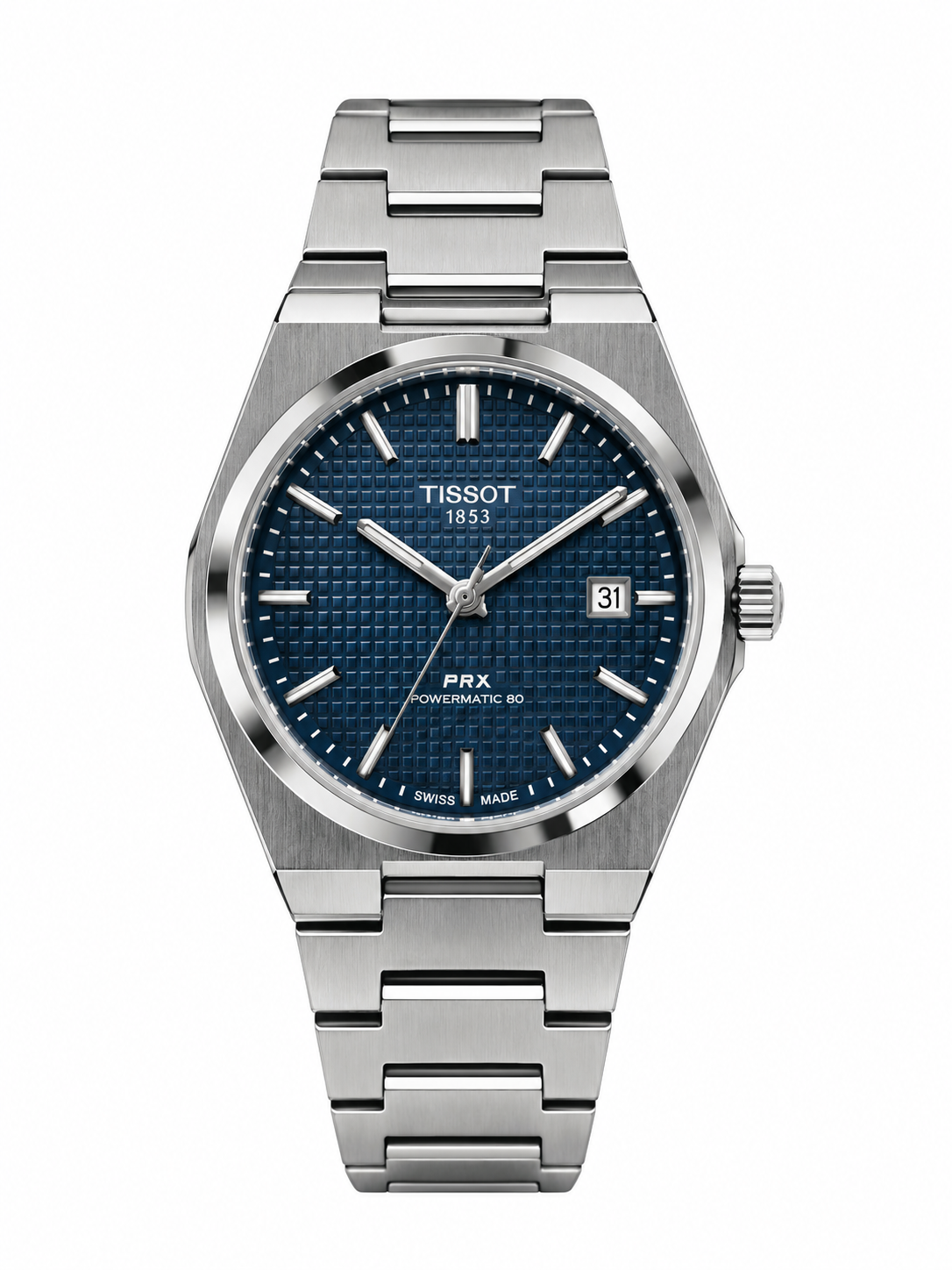 TSST PRX Powermatic 80 SBLU Stainless Steel Men's Watch