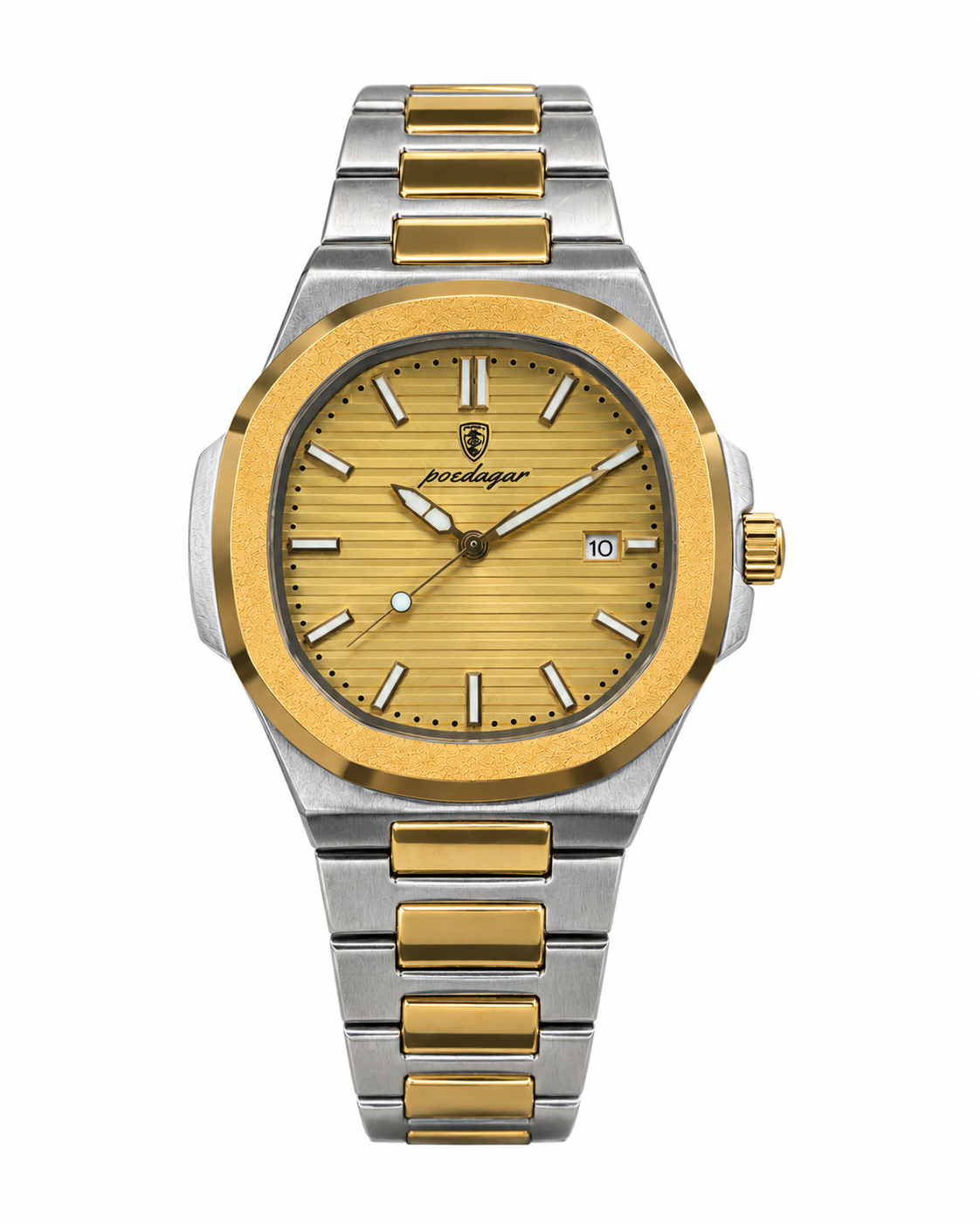 POEDAGAR 789 SGGLD Stainless Steel Quartz Watch