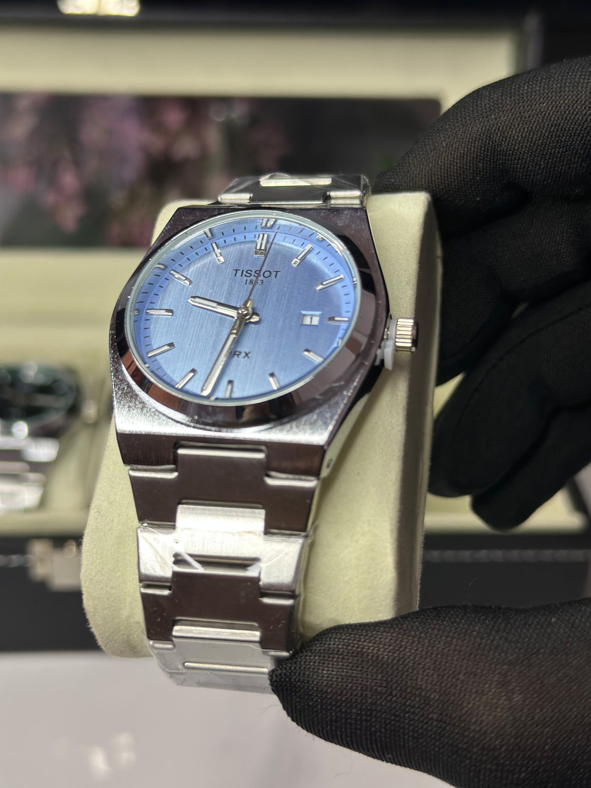 TSST PRX Powermatic 80 SLBLU Stainless Steel Men's Watch