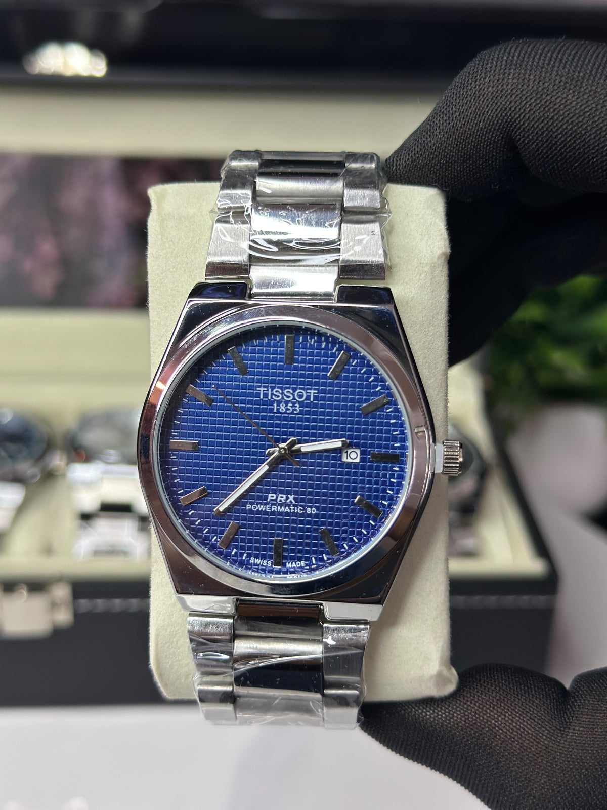 TSST PRX Powermatic 80 NSBLU Stainless Steel Men's Watch