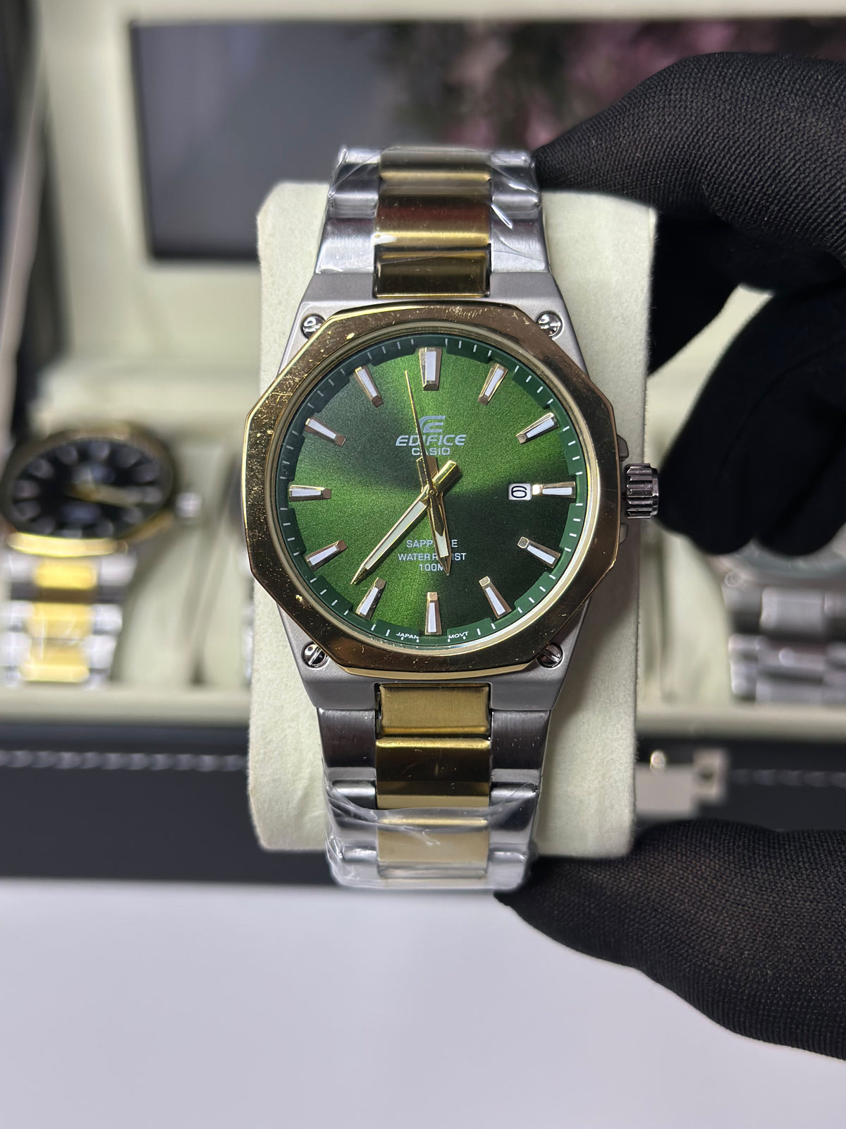 CASIO EDIFICE 943 SGGRN Men’s Wrist Watch