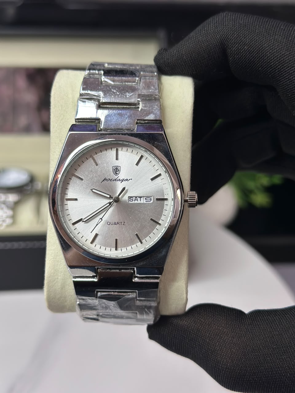POEDAGAR 901 SWHT Luxury Stainless Steel Quartz Watch