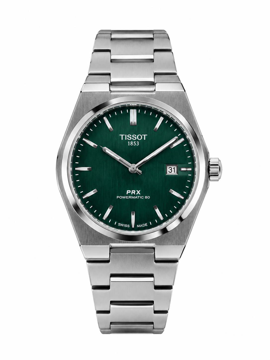 TSST PRX Powermatic 80 SGRN Stainless Steel Men's Watch