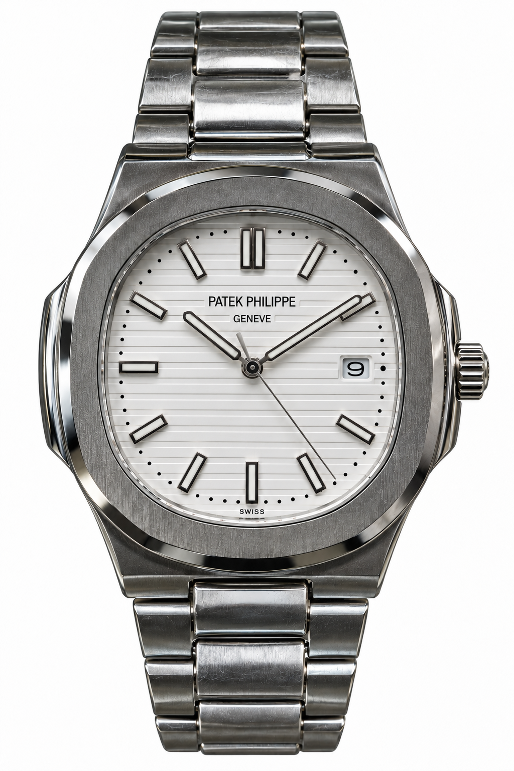 PP 789 NSWHT Stainless Steel Quartz Watch