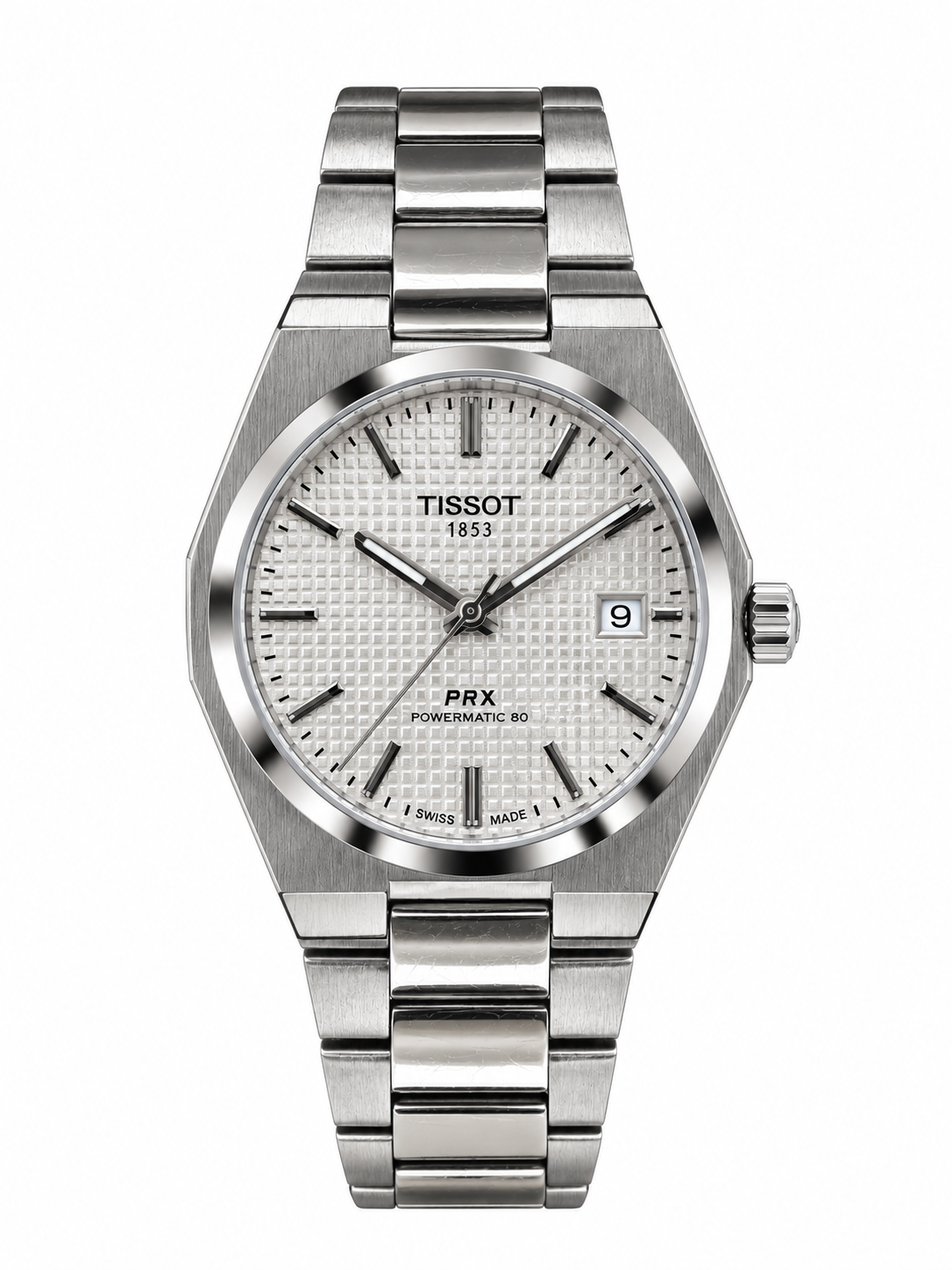 TSST PRX Powermatic 80 NSWHT Stainless Steel Men's Watch