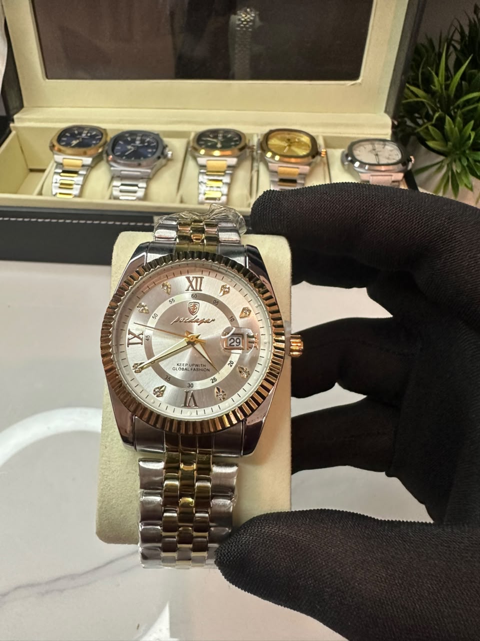 Poedagar 910 SGWHT Luxury Quartz Men's Watch