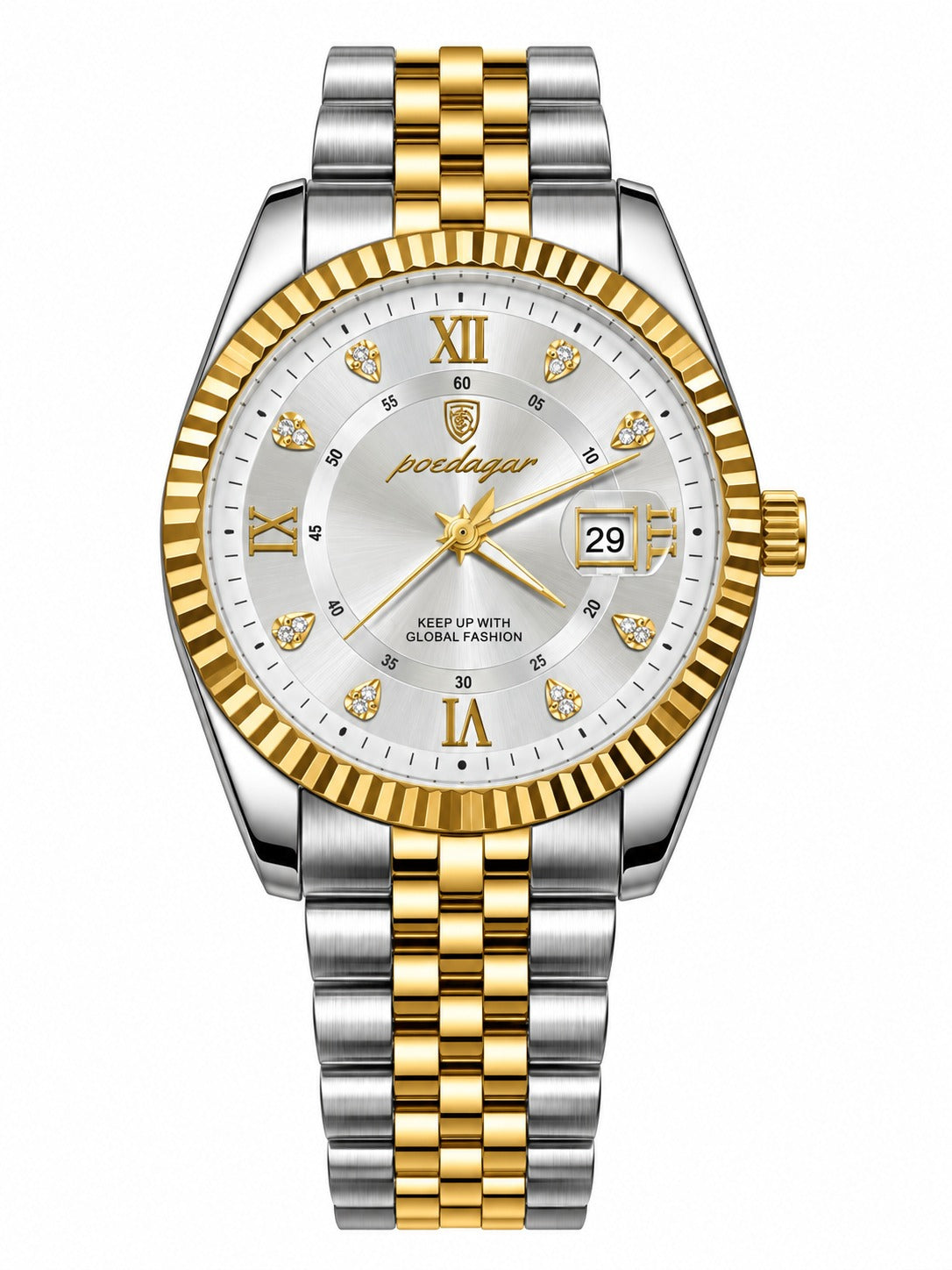 Poedagar 910 SGWHT Luxury Quartz Men's Watch