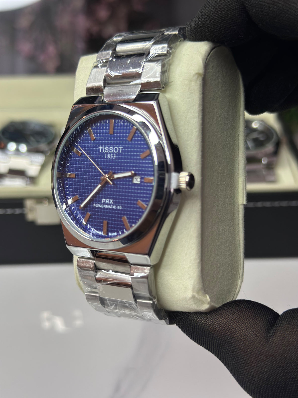 TSST PRX Powermatic 80 NSBLU Stainless Steel Men's Watch