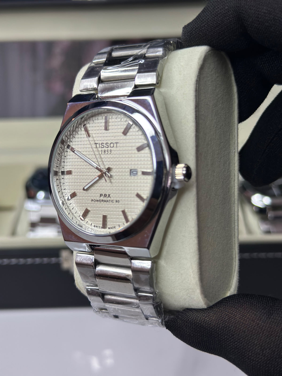TSST PRX Powermatic 80 NSWHT Stainless Steel Men's Watch