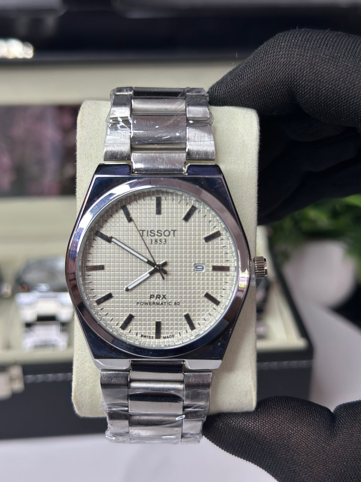 TSST PRX Powermatic 80 NSWHT Stainless Steel Men's Watch